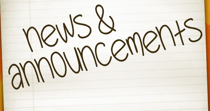 Weekly Announcements